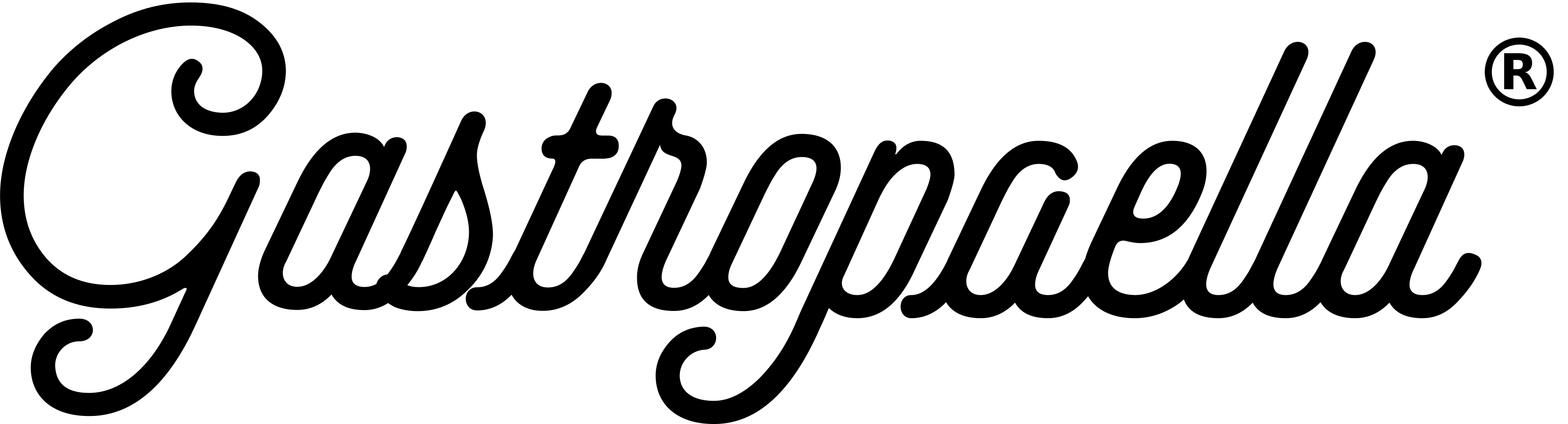 Gastropaella logo NEGRO